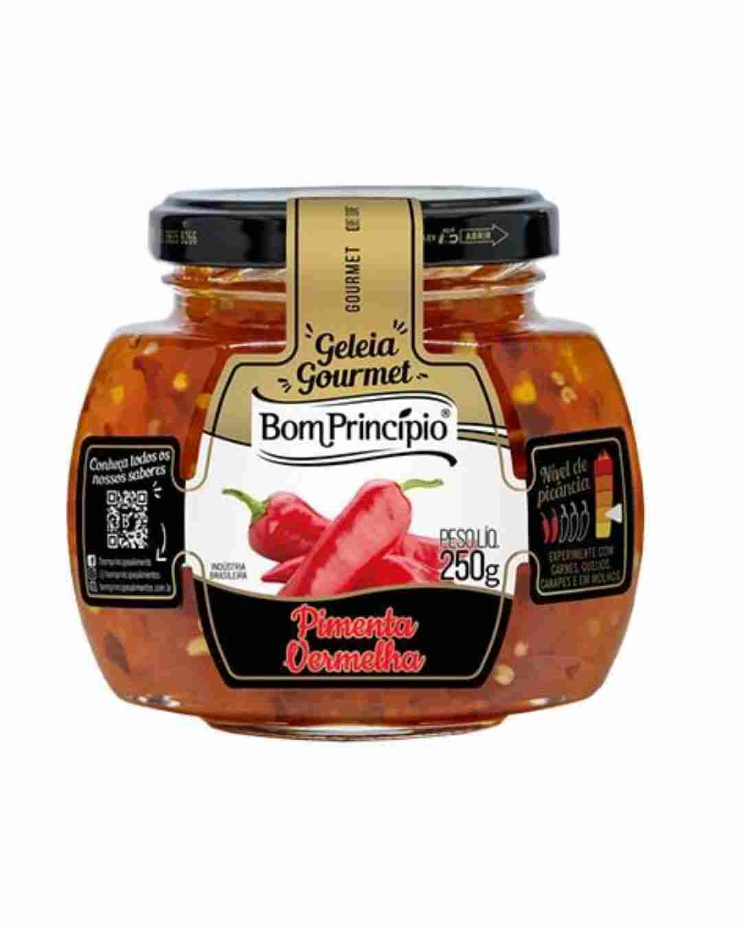 Geleia de Pimenta Vermelha Bom Principio 250g